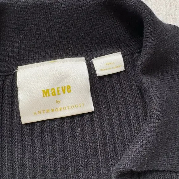 Anthropologie Long Sleeve Ribbed Top - Picture 2 of 3